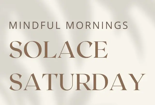 Solace Saturday by Tryve (28 Oct 2023)