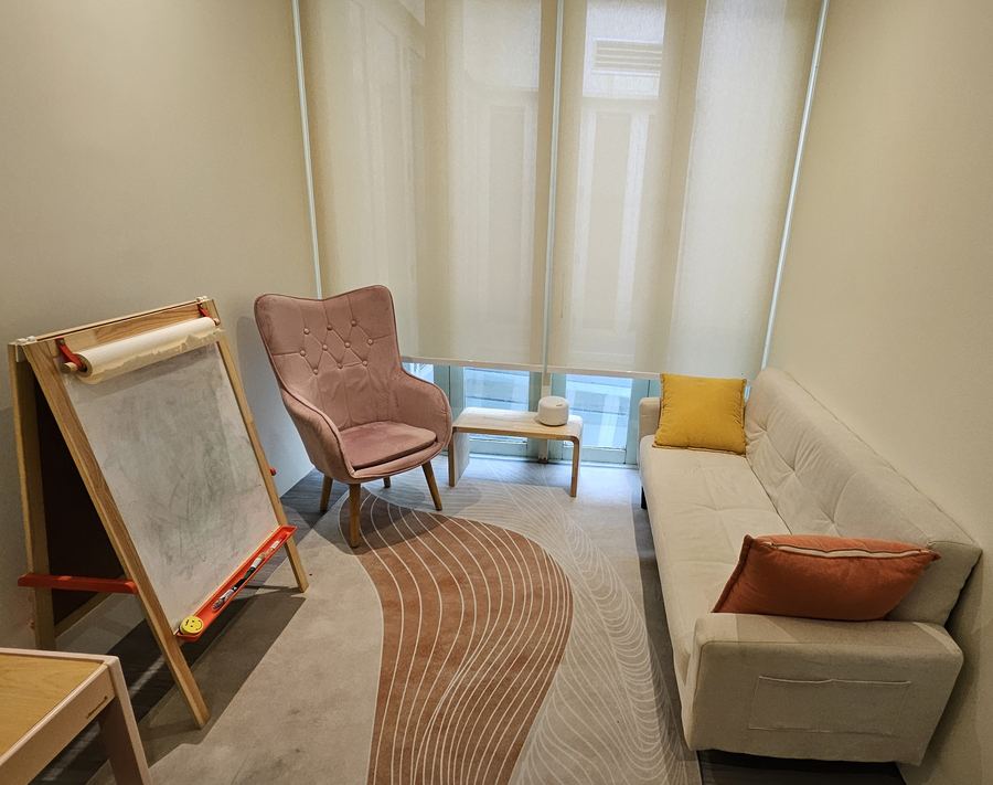 Counselling room at Safe Expanse