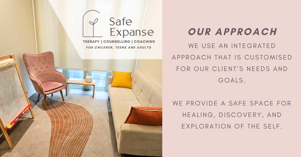 We use an integrated approach that is CUSTOMISED for our client’s needs and goals. We provide a safe space for healing, discovery, and exploration of the self.